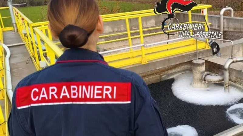 Lo scarico non autorizzato nel Chiese