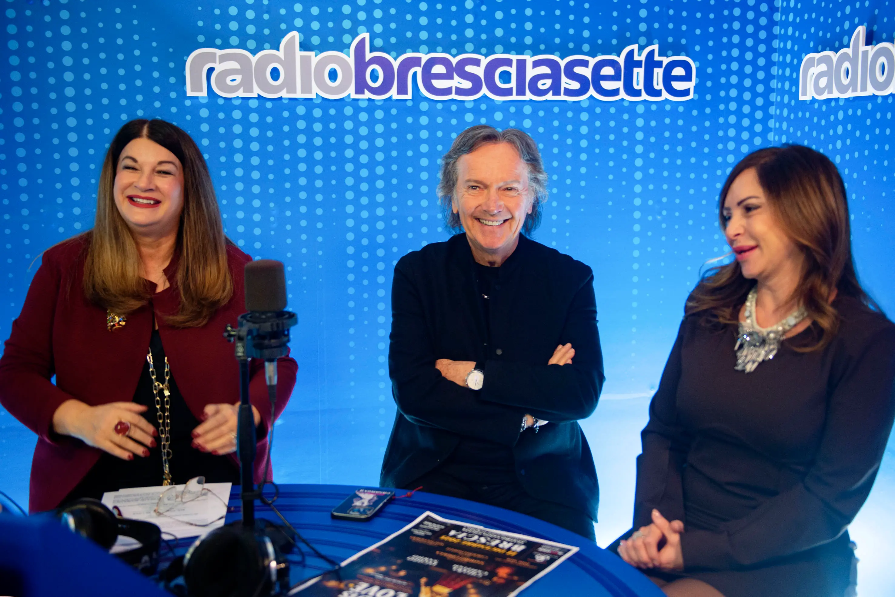 Red Canzian ospite del Magazine di Radio Bresciasette