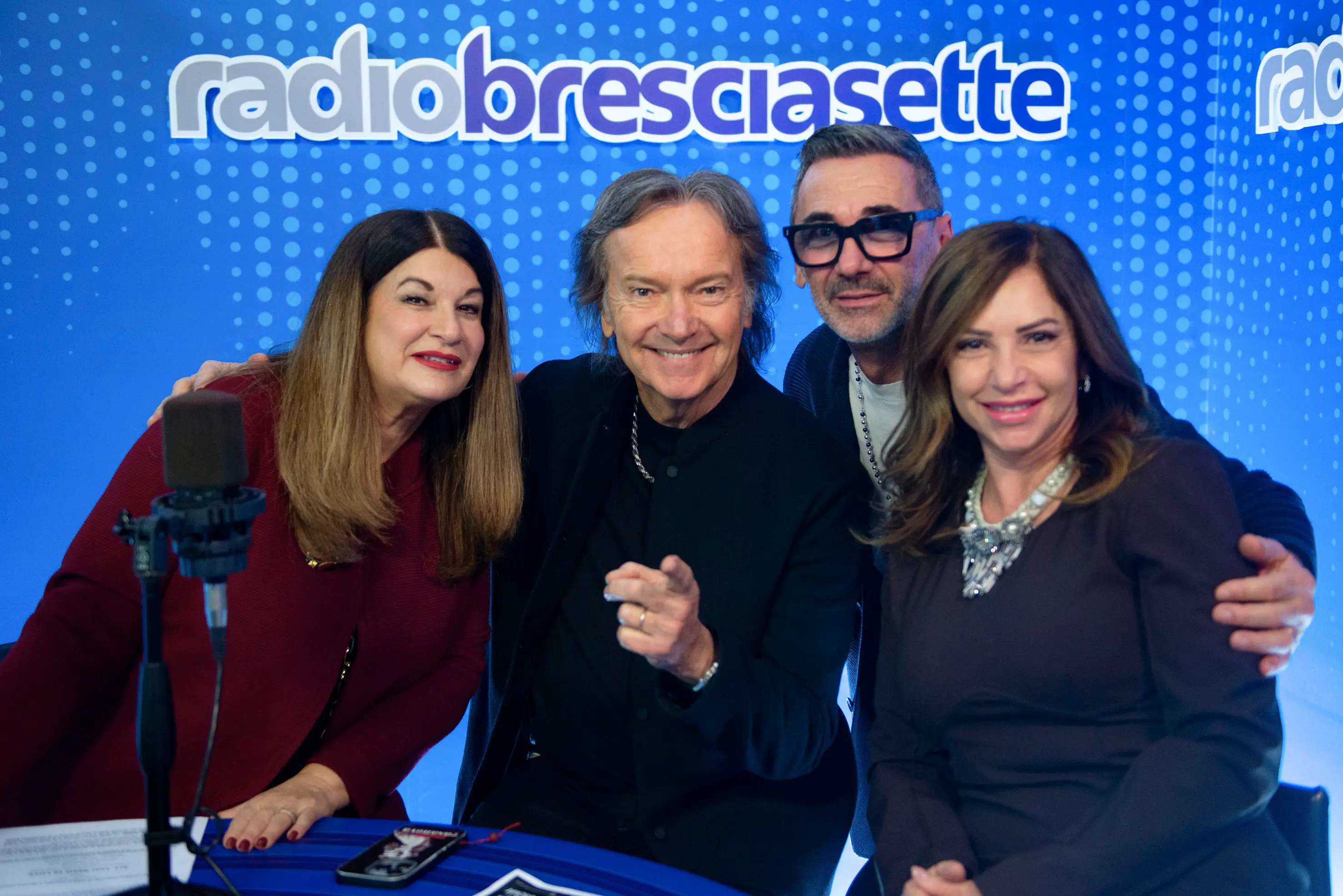 Red Canzian ospite del Magazine di Radio Bresciasette