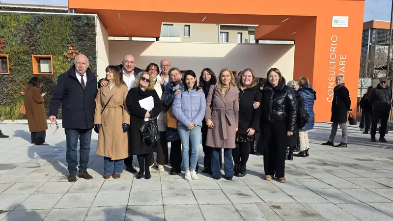 La presentazione del nuovo consultorio di via Milano - © www.giornaledibrescia.it