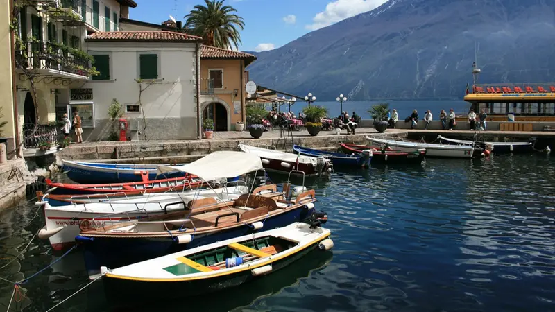 Barche a Limone sul Garda