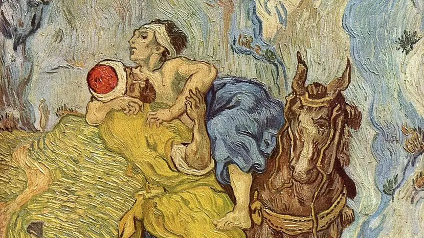Il «Buon samaritano» dipinto da Van Gogh