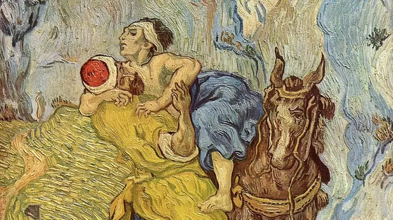 Il «Buon samaritano» dipinto da Van Gogh