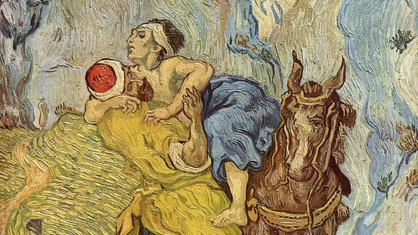 Il «Buon samaritano» dipinto da Van Gogh