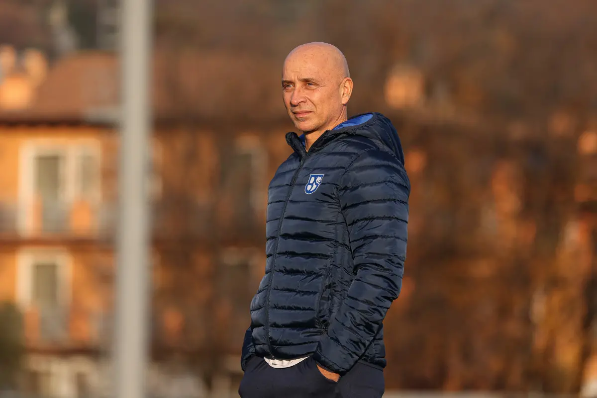 Sport Calcio Salò Serie C Primo allenamento Eugenio Corini all’Union Brescia nella foto Eugenio Corini (Head coach Union Brescia) 11/12/2025 nicoli@newreporter