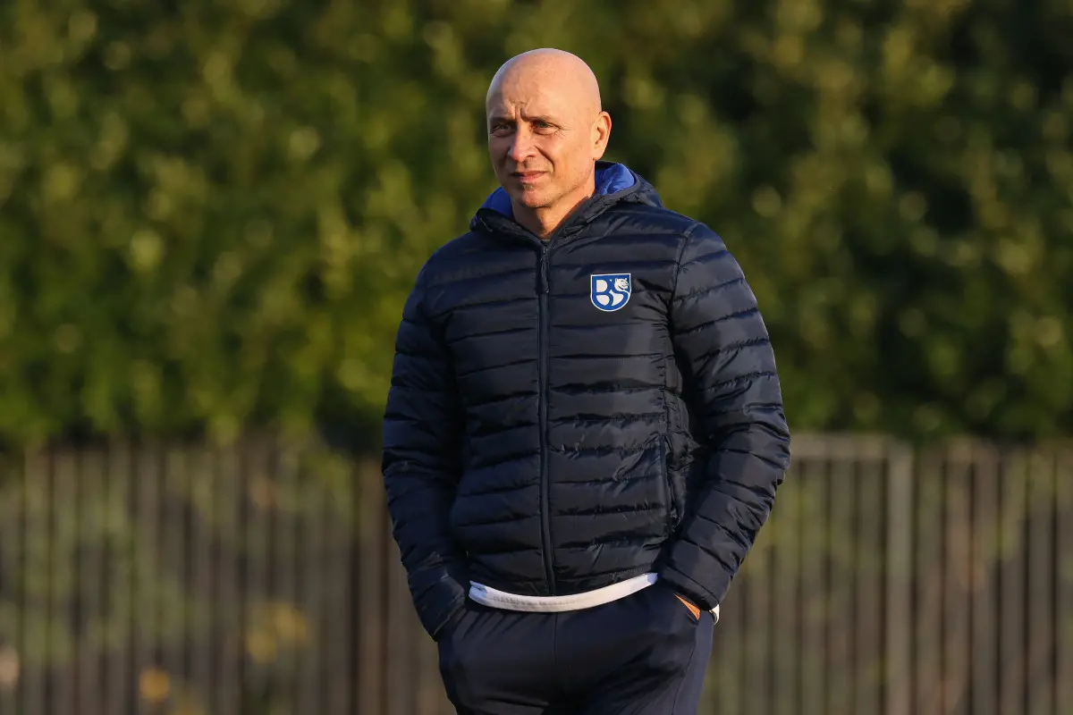 Sport Calcio Salò Serie C Primo allenamento Eugenio Corini all’Union Brescia nella foto Eugenio Corini (Head coach Union Brescia) 11/12/2025 nicoli@newreporter