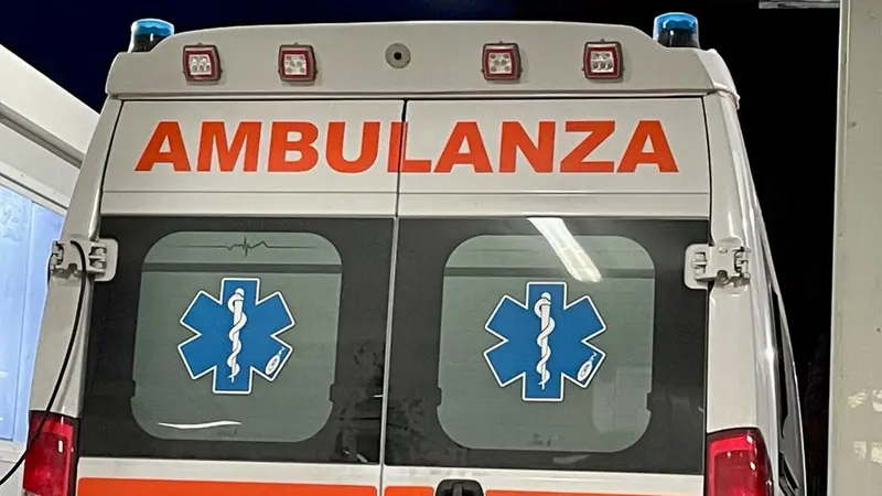 Un'ambulanza
