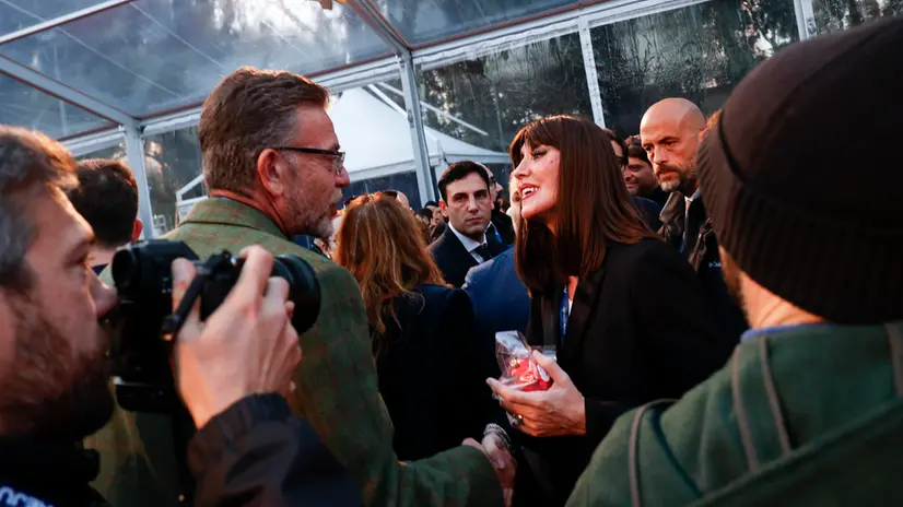 Bernini ad Atreju - Foto Ansa © www.giornaledibrescia.it