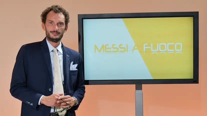 Il conduttore Andrea Cittadini - © www.giornaledibrescia.it