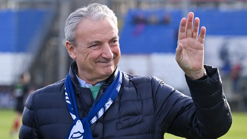 Giuseppe Pasini, presidente dell'Union Brescia - Foto New Reporter Pasotti © www.giornaledibrescia.it