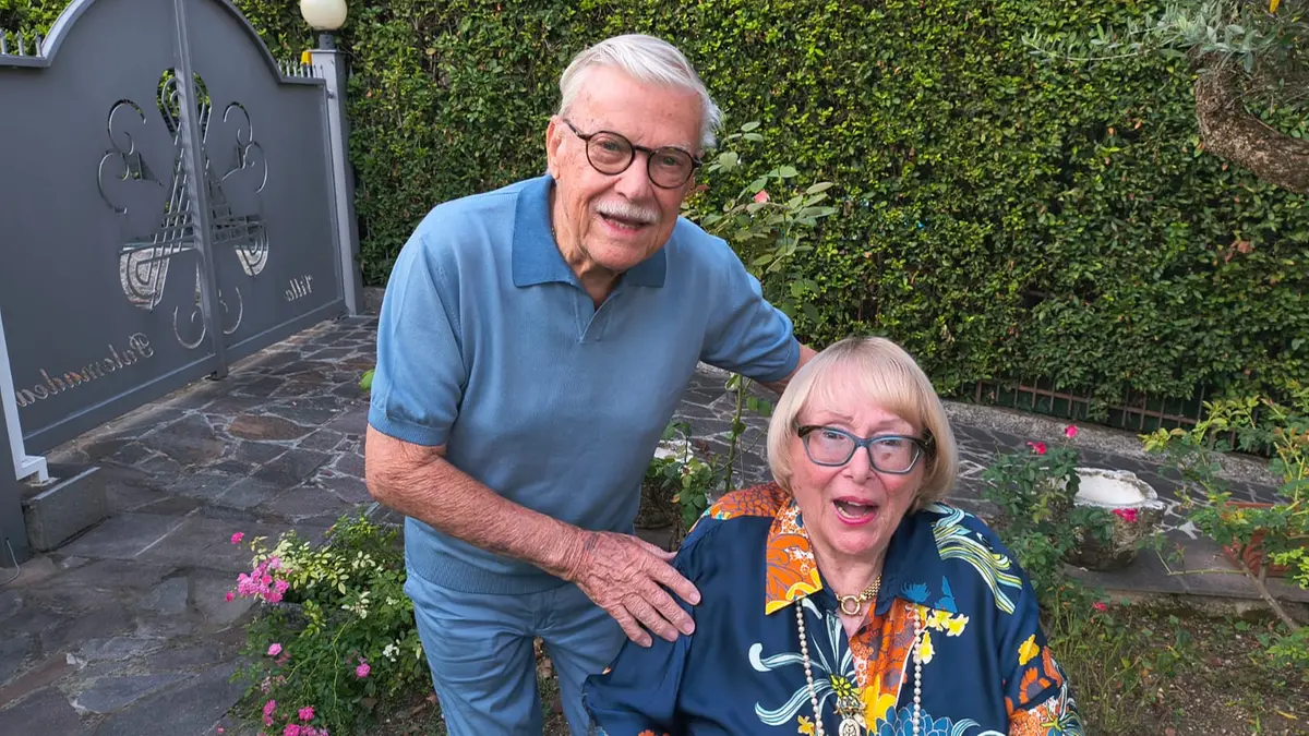 Hans Willems con la moglie Ursula - © www.giornaledibrescia.it