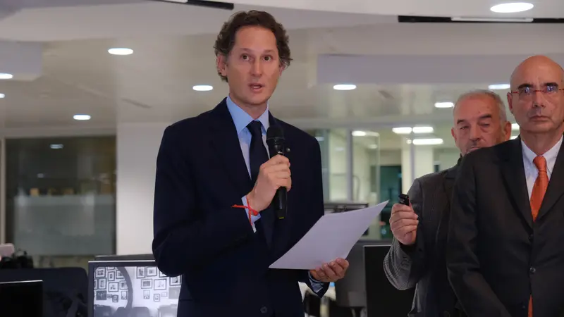 John Elkann, Ceo di Exor - Foto Ansa/Bruno Brizzi © www.giornaledibrescia.it