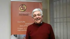 CRONACA BRESCIA PREMIO BULLONI 2025 NELLA FOTO DON ROBERTO LOMBARDI GROSSO D'ORO PER SANDRINI 02-12-2025 MARCO ORTOGNI NEW EDEN GROUP