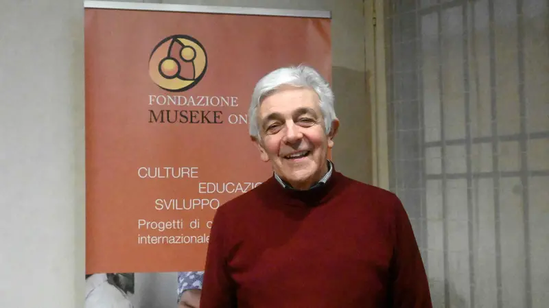 CRONACA BRESCIA PREMIO BULLONI 2025 NELLA FOTO DON ROBERTO LOMBARDI GROSSO D'ORO PER SANDRINI 02-12-2025 MARCO ORTOGNI NEW EDEN GROUP