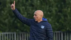 Eugenio Corini al lavoro a Salò - Foto New Reporter Nicoli © www.giornaledibrescia.it