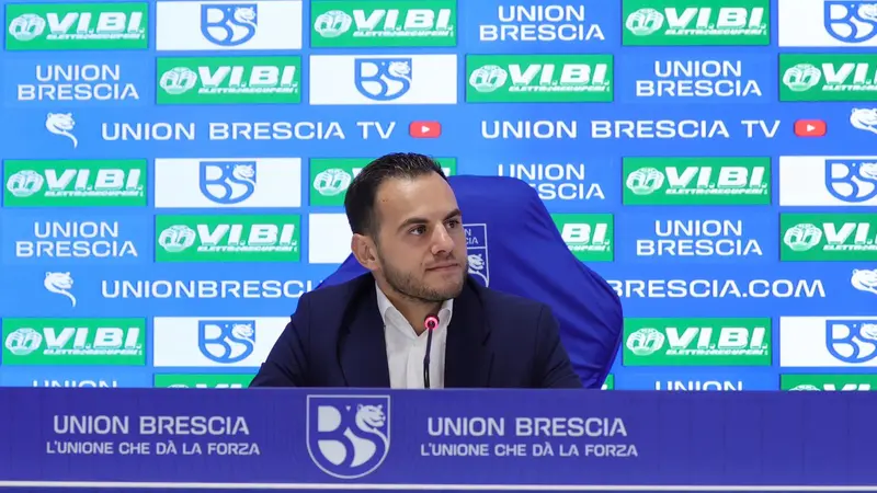 Il diesse Andrea Ferretti - Media house Union Brescia