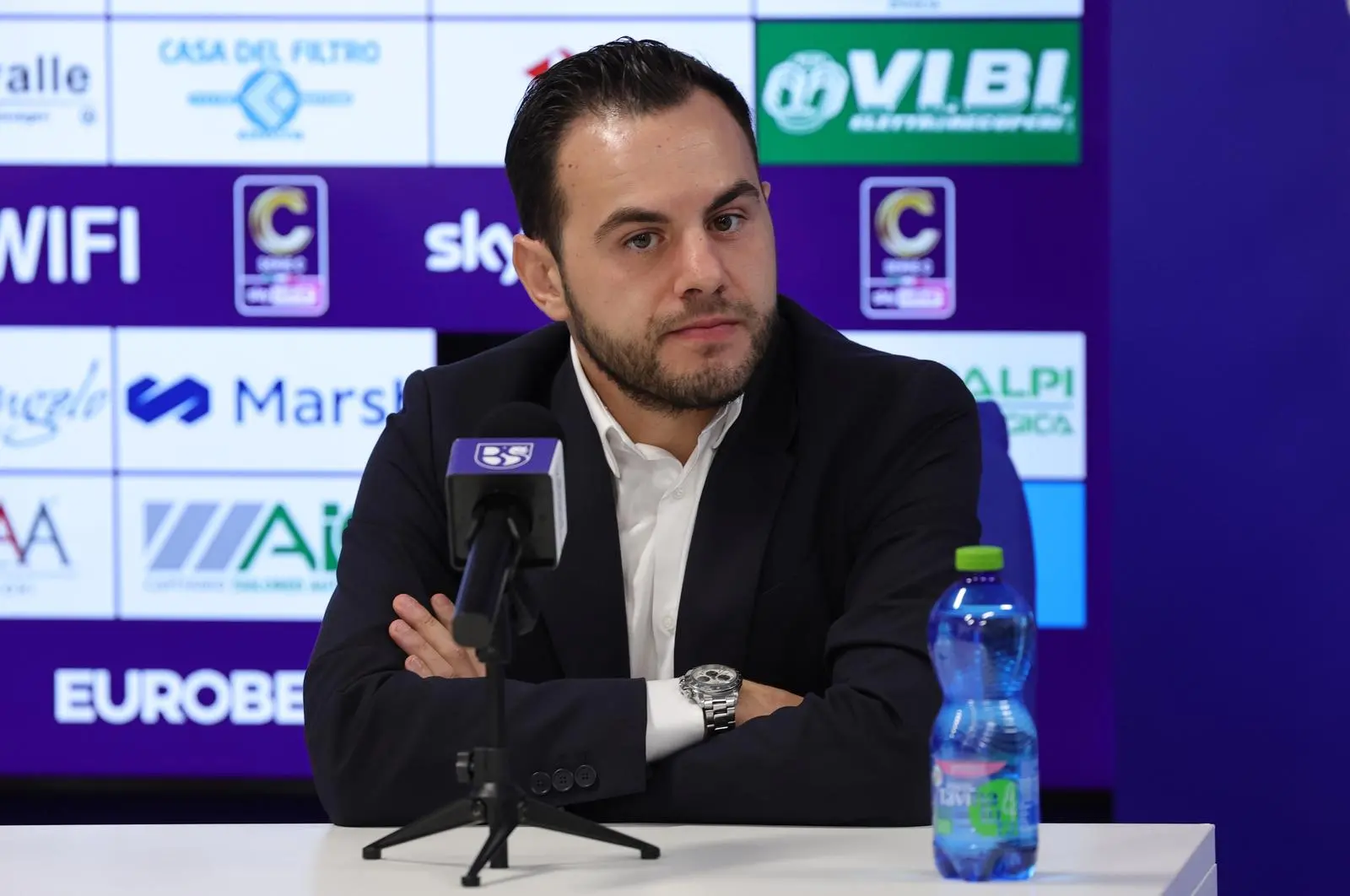 Union Brescia, la presentazione di Corini