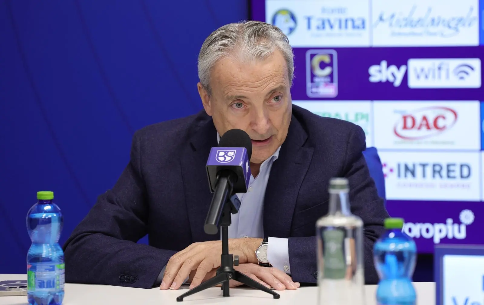 Union Brescia, la presentazione di Corini