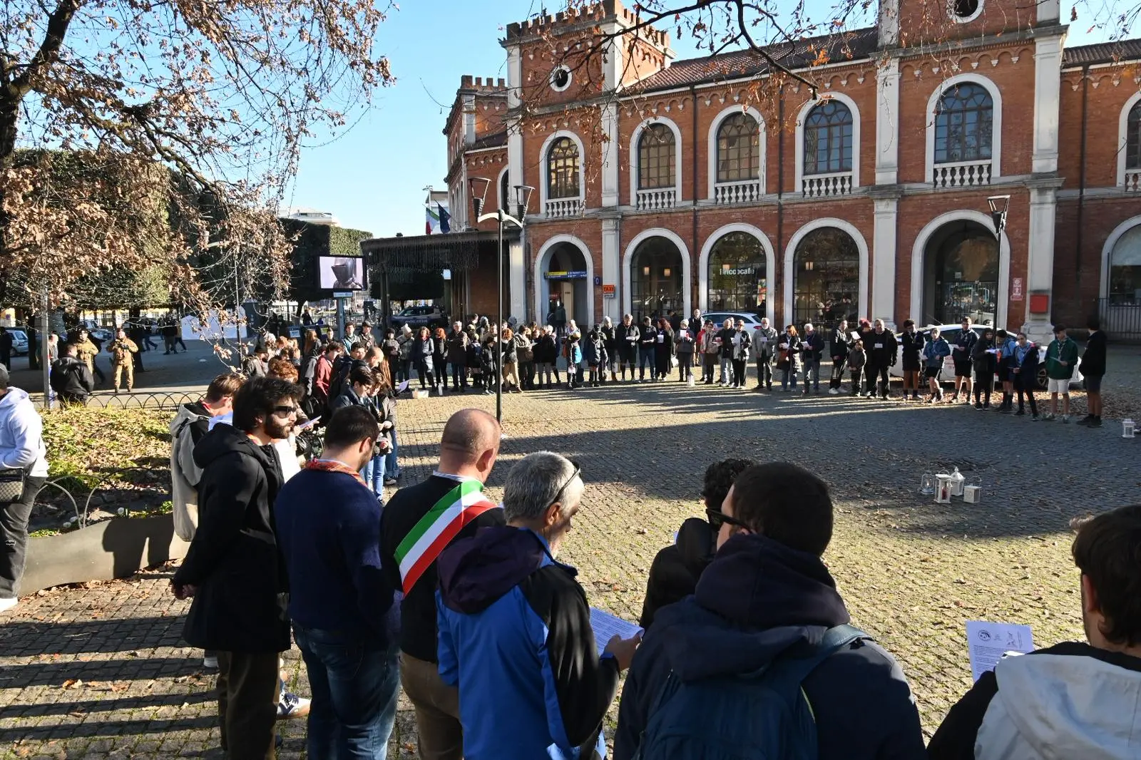 La fiaccola della pace da Betlemme a Brescia