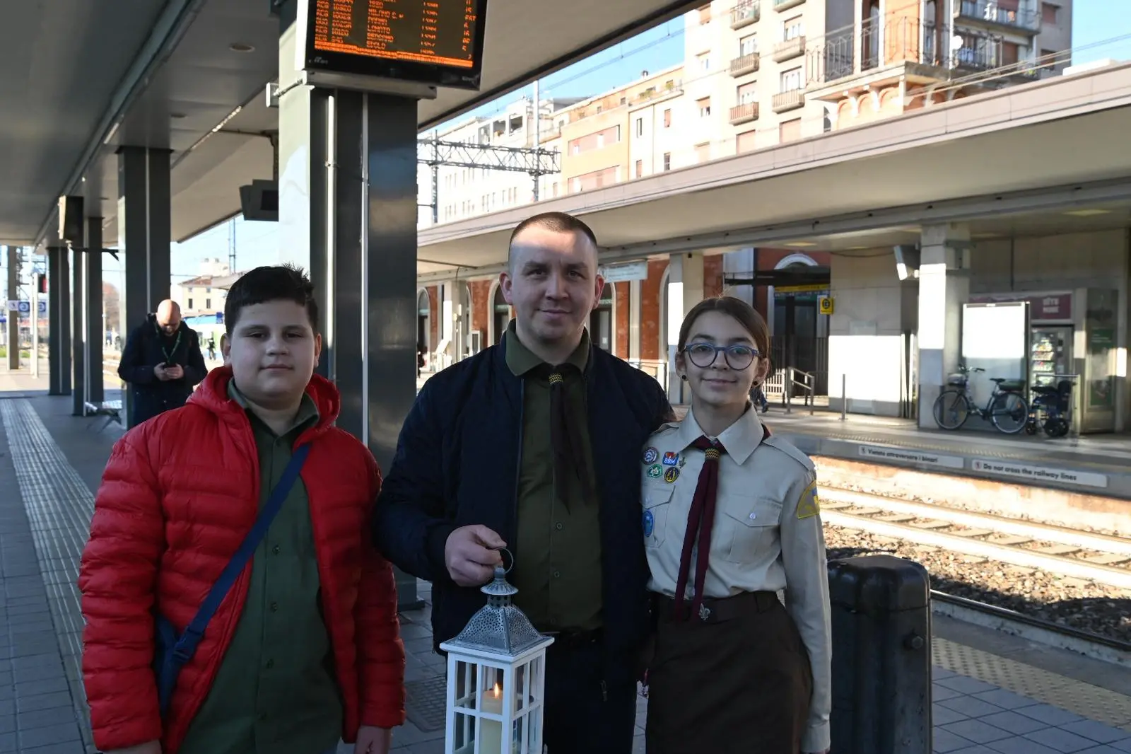 La fiaccola della pace da Betlemme a Brescia