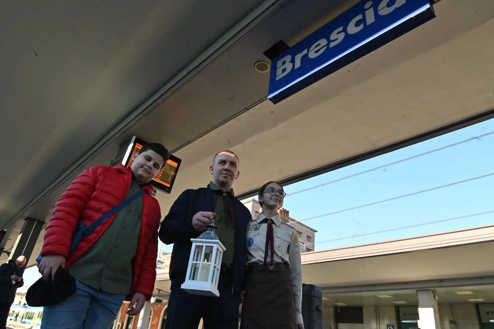 La fiaccola della pace da Betlemme a Brescia