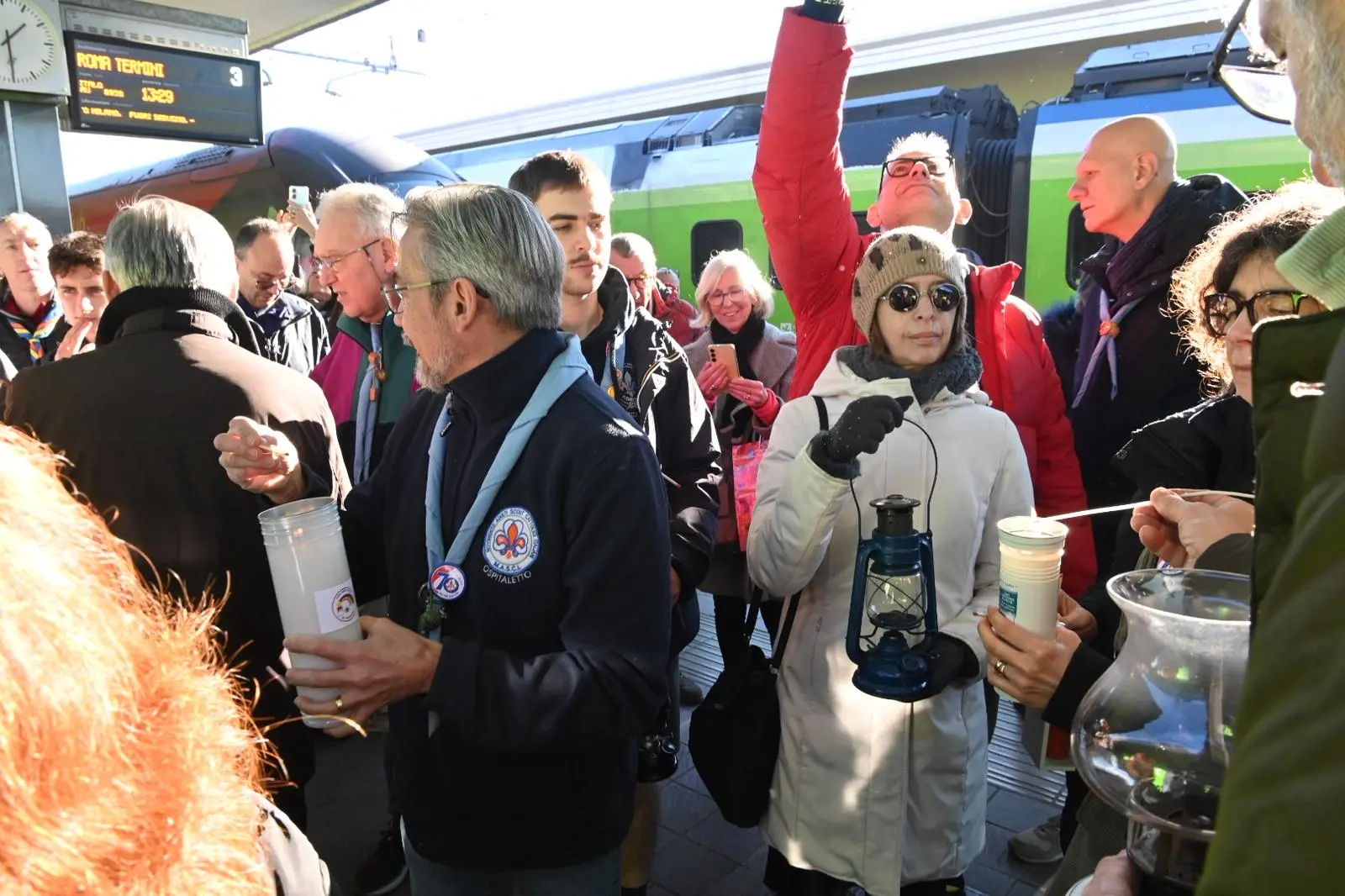 La fiaccola della pace da Betlemme a Brescia