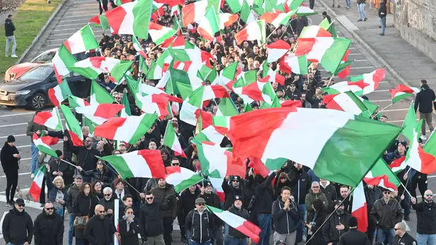 Il presidio di Remigrazione e riconquista