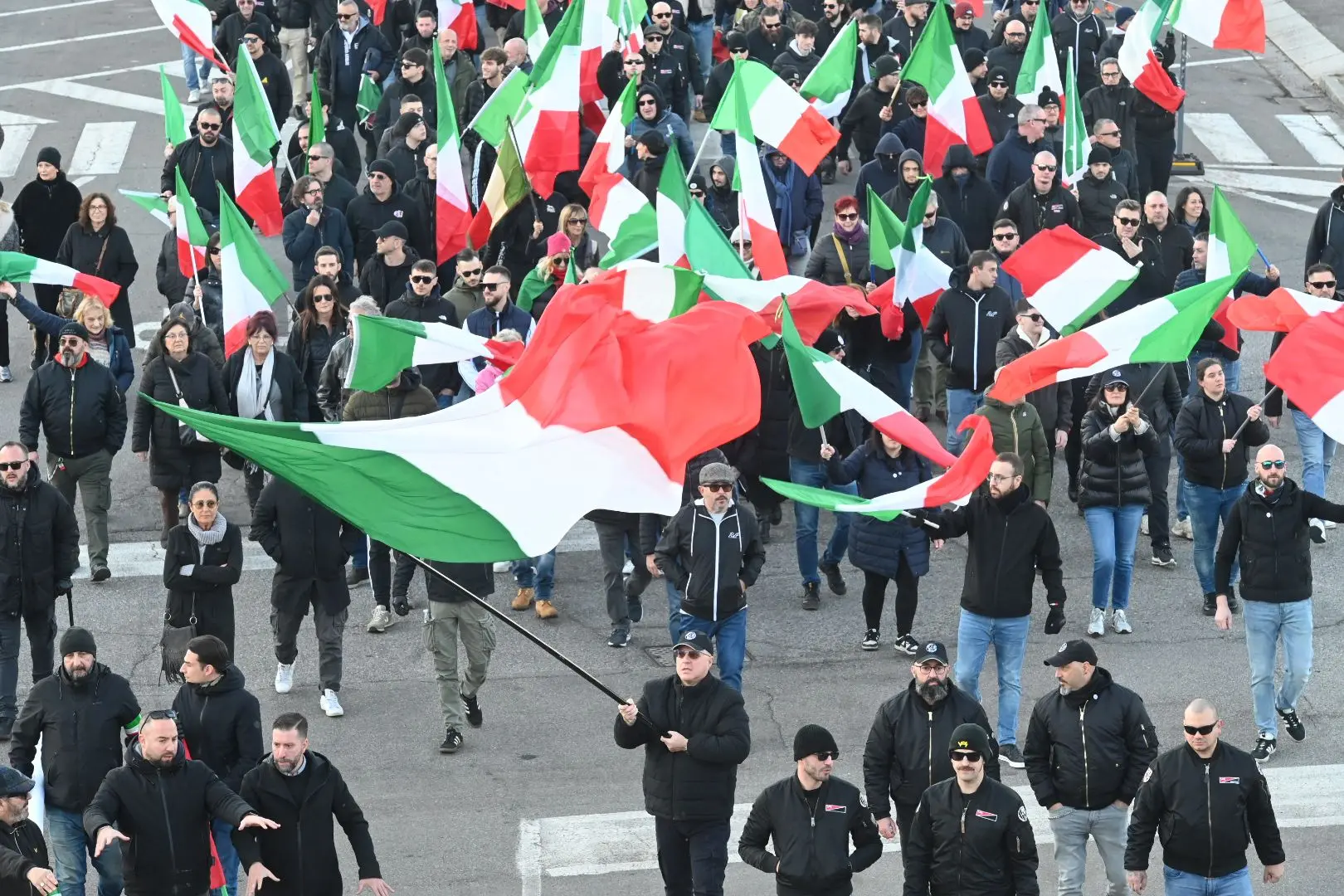 Il presidio di Remigrazione e riconquista