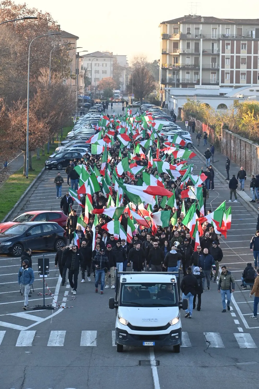 Il presidio di Remigrazione e riconquista