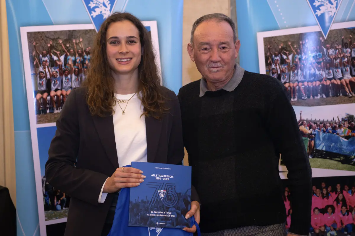 La festa per i 75 anni dell'Atletica Brescia 1950