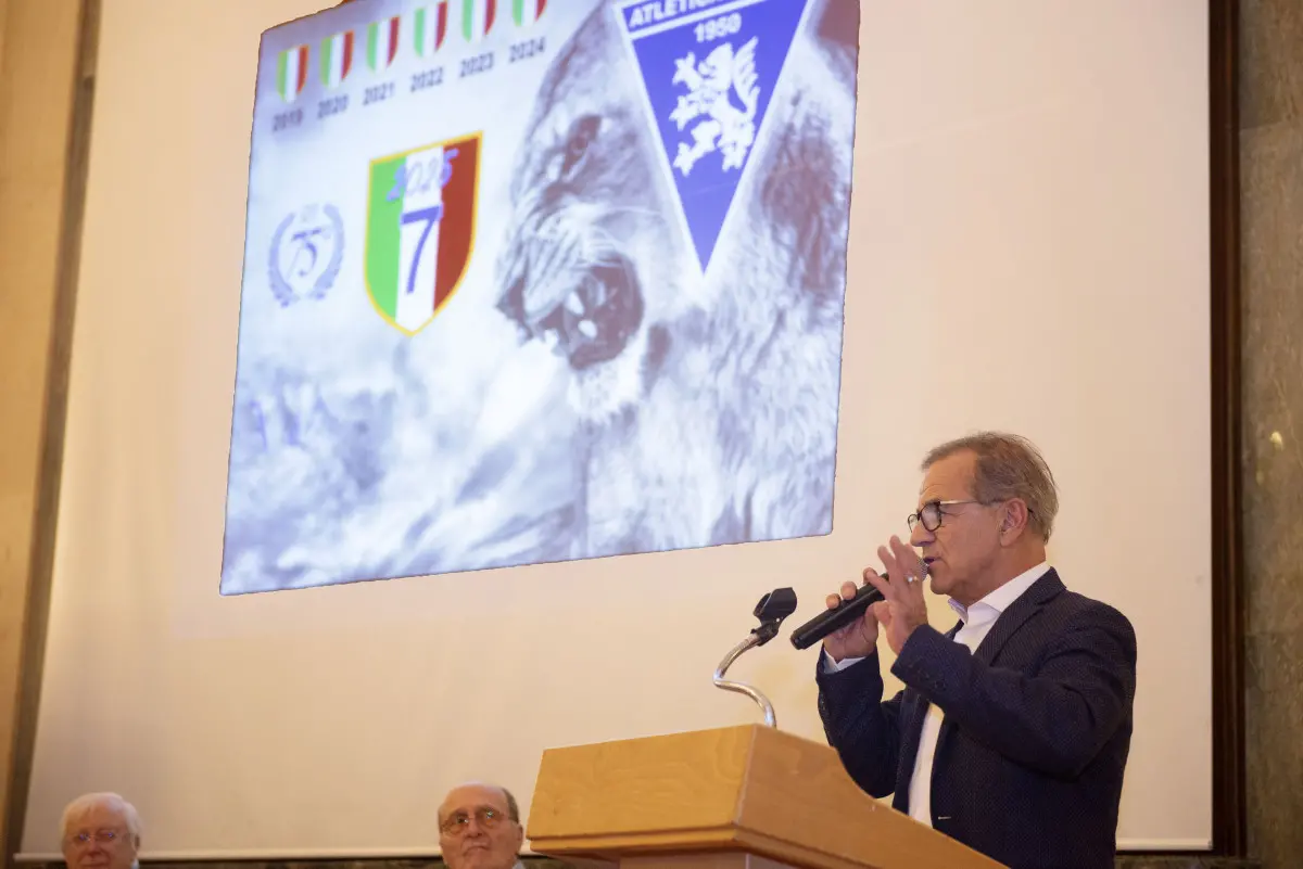 La festa per i 75 anni dell'Atletica Brescia 1950