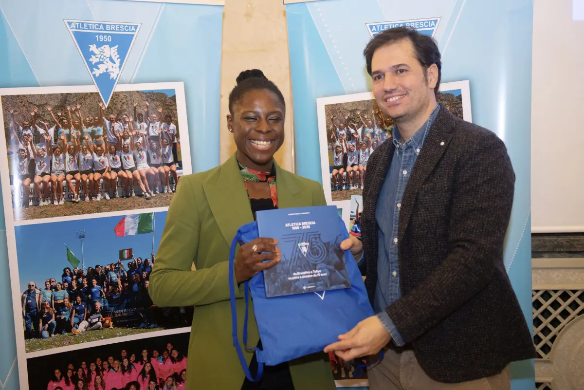 La festa per i 75 anni dell'Atletica Brescia 1950