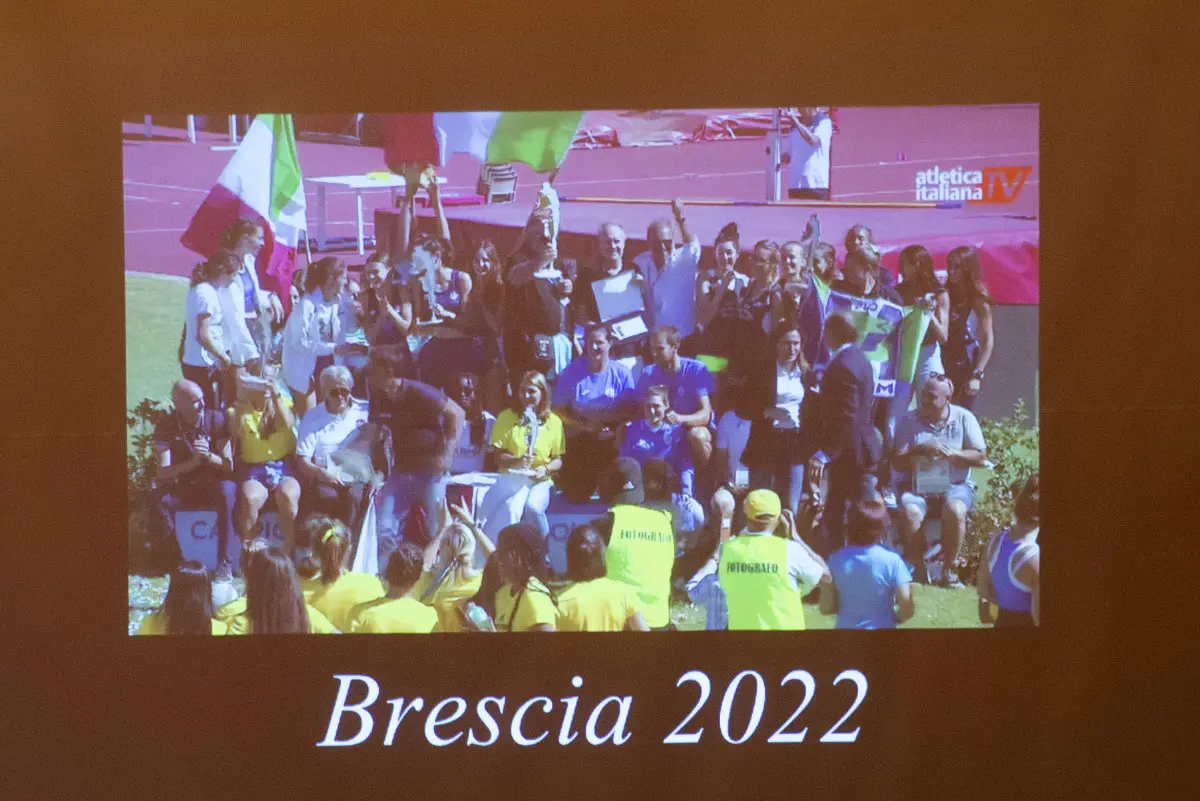 La festa per i 75 anni dell'Atletica Brescia 1950