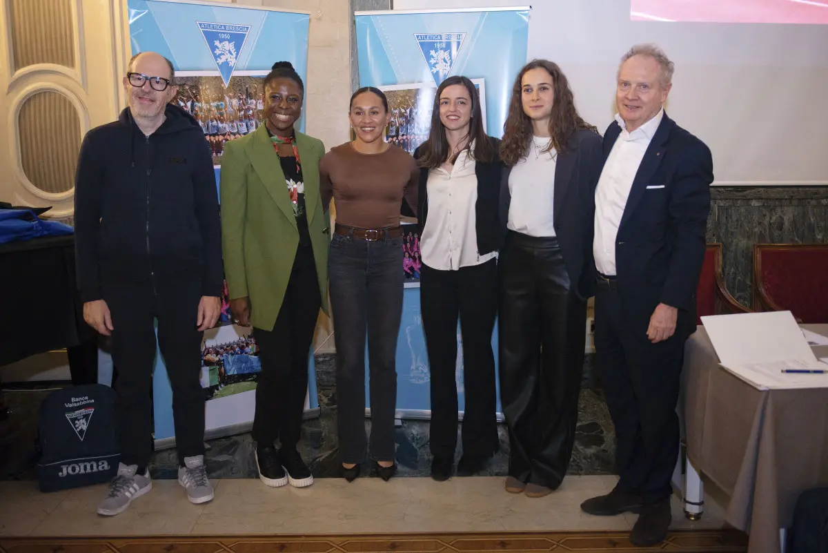 La festa per i 75 anni dell'Atletica Brescia 1950