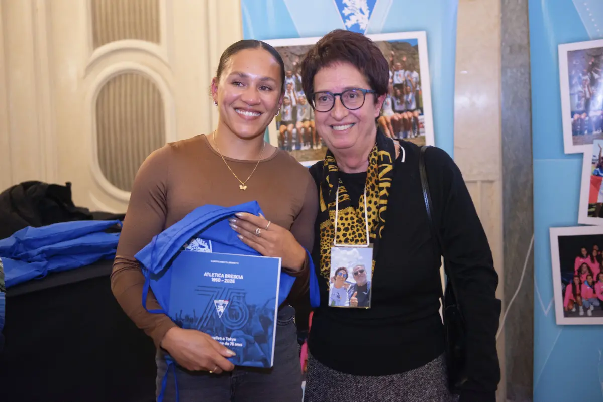 La festa per i 75 anni dell'Atletica Brescia 1950