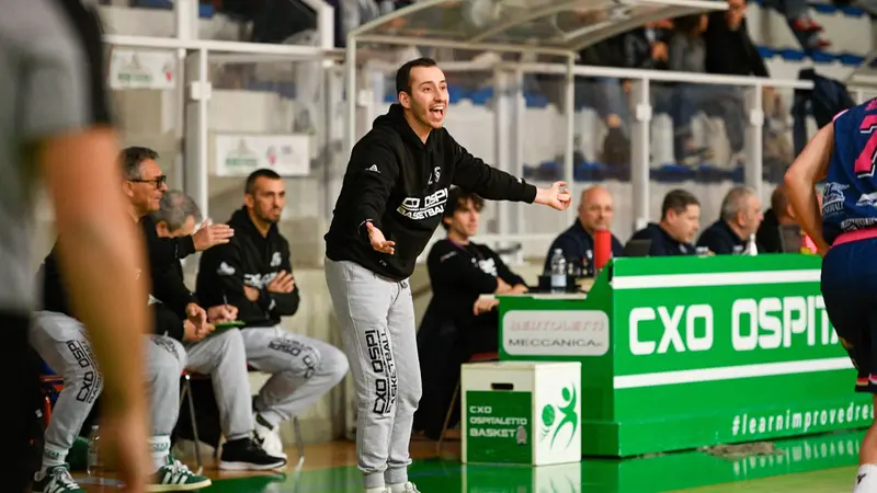 Coach Pietro Rossi dell'Ospitaletto - Foto Sebastiano Ronzani