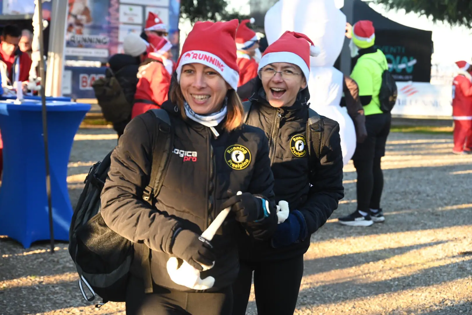 Dal Castello la partenza della Babbo running