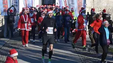 Dal Castello la partenza della Babbo running
