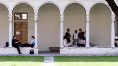 Nei chiostri dell'Università - © www.giornaledibrescia.it