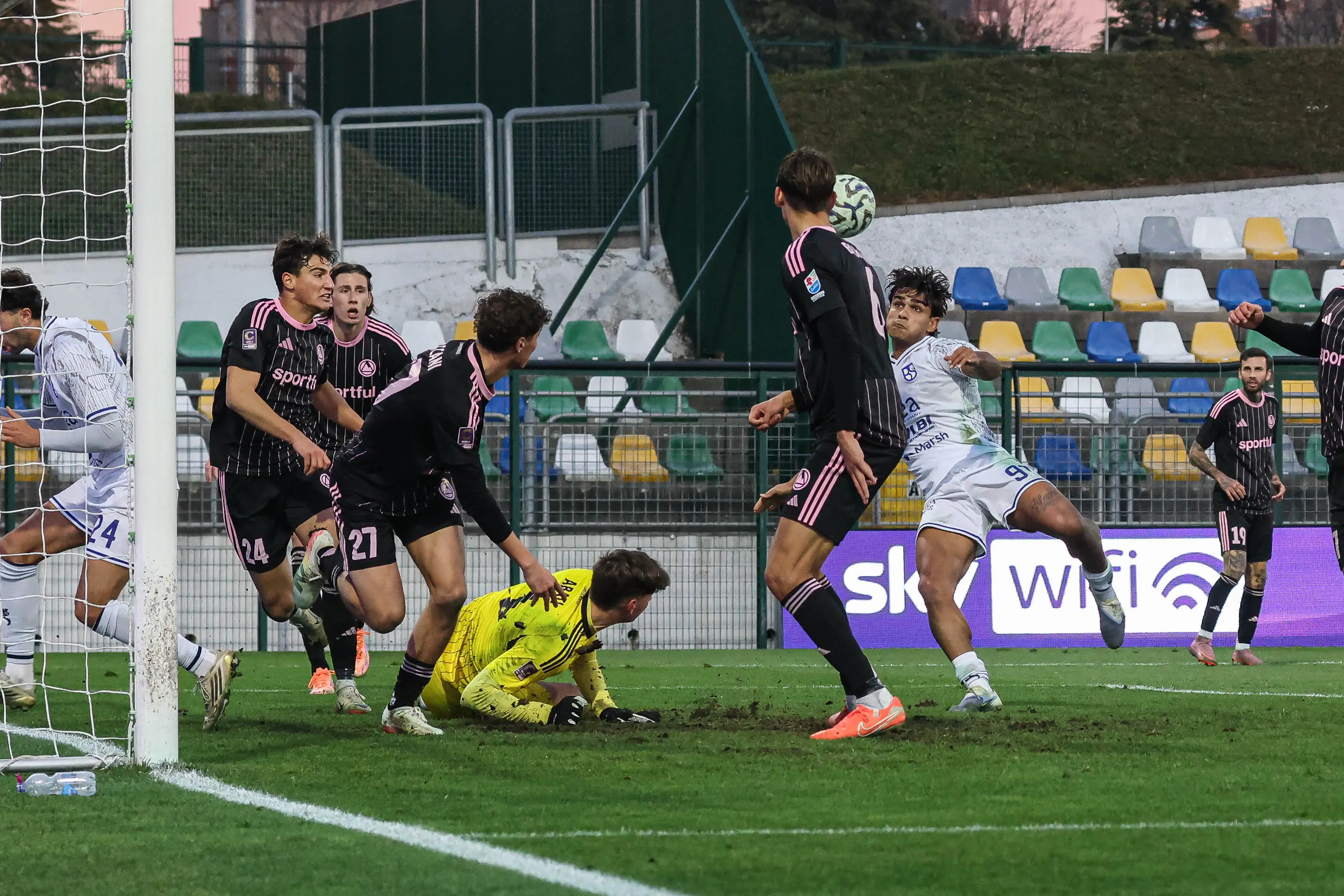 Serie C, gli scatti di Dolomiti Bellunesi-Union Brescia
