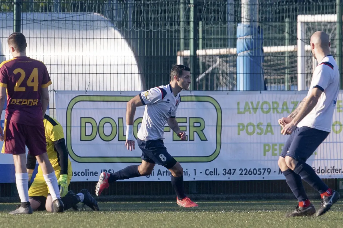 Seconda categoria, Roncadelle-Deportivo Fornaci 2-0
