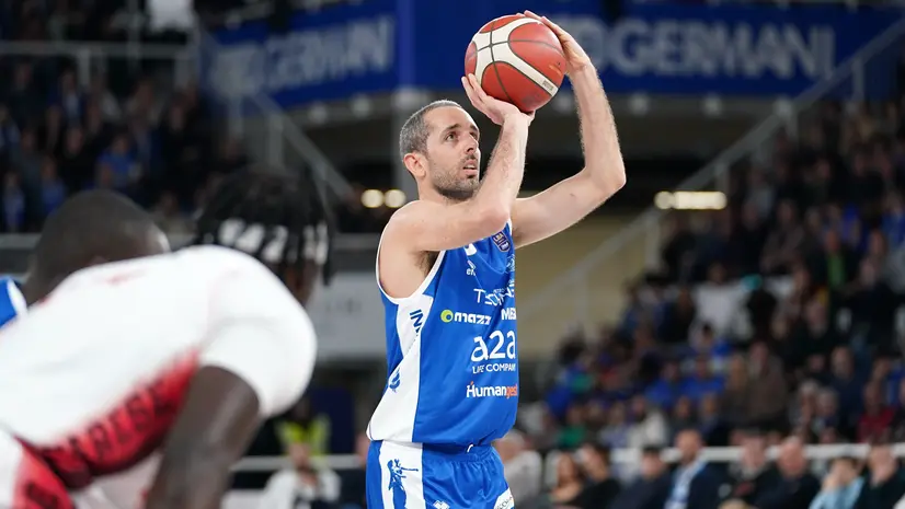 Amedeo Della Valle, capitano della Germani - Foto New Reporter Perteghella © www.giornaledibrescia.it