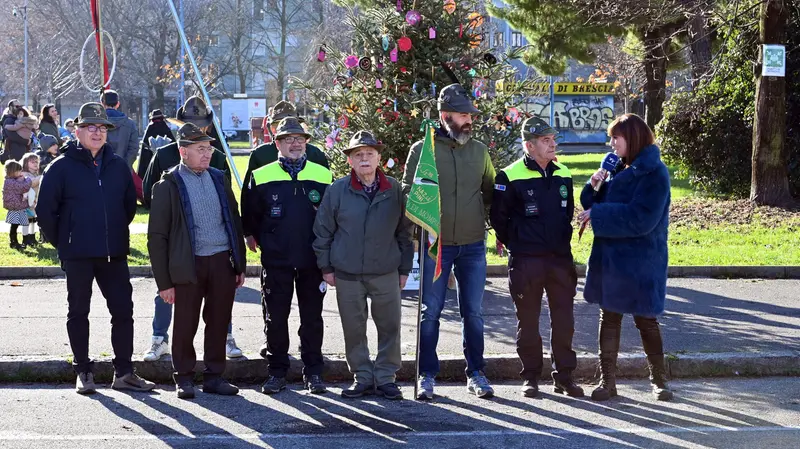 Il Gruppo Alpini di Mompiano - Foto Gabriele Strada/Neg © www.giornaledibrescia.it