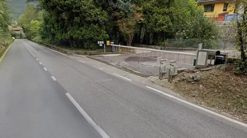 Il parto è avvenuto a metà della strada delle Coste - © www.giornaledibrescia.it