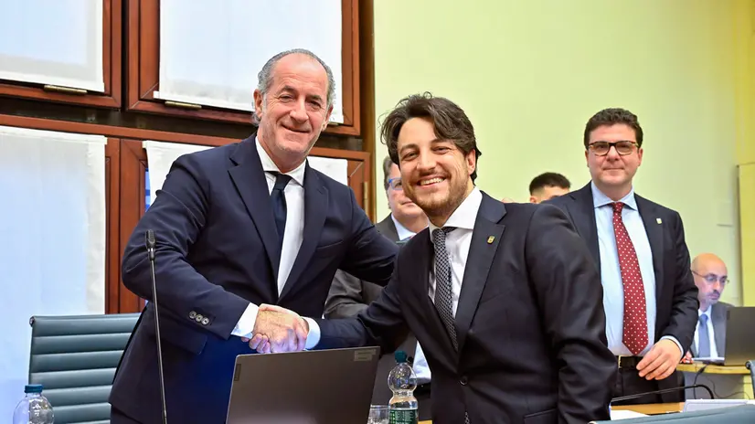VENEZIA 15-12-2025. CONSIGLIO REGIONALE DEL VENETO. UFFICIO STAMPA.PRIMA SEDUTA DEL NUOVO CONSIGLIO REGIONALE CON L’ELEZIONE DEL PRESIDENTE LUCA ZAIA.