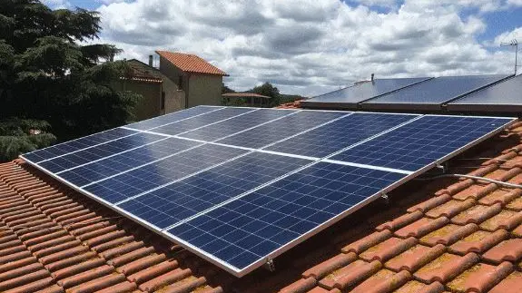 Un impianto fotovoltaico