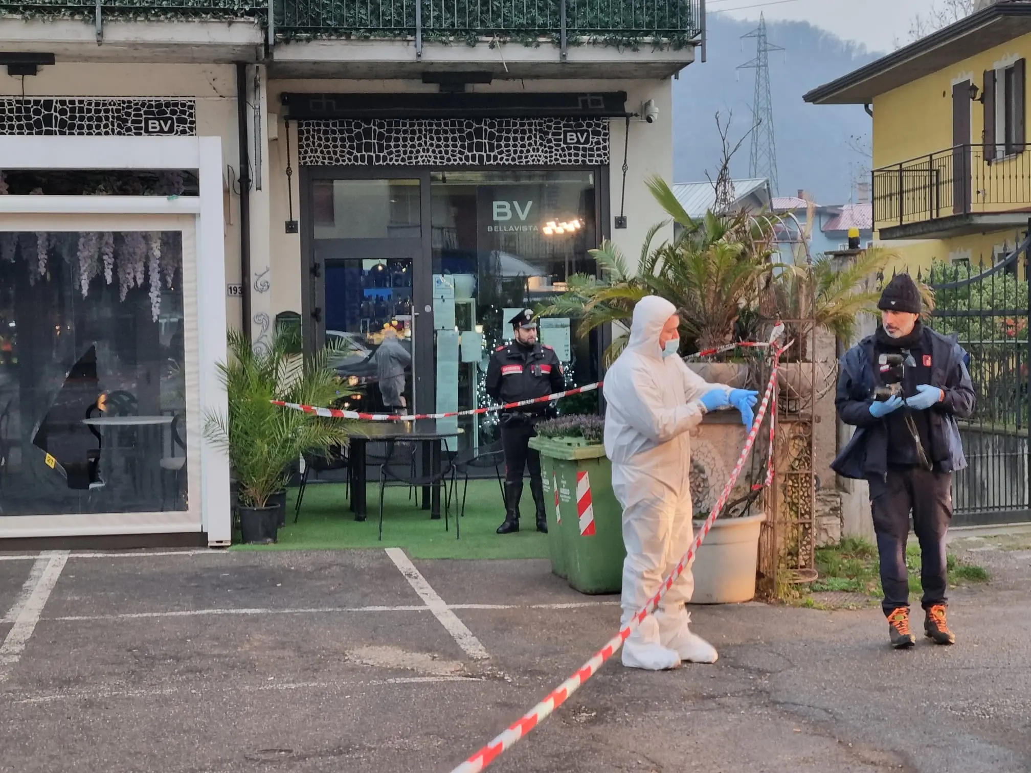 Omicidio di Sarezzo, i rilievi della Scientifica