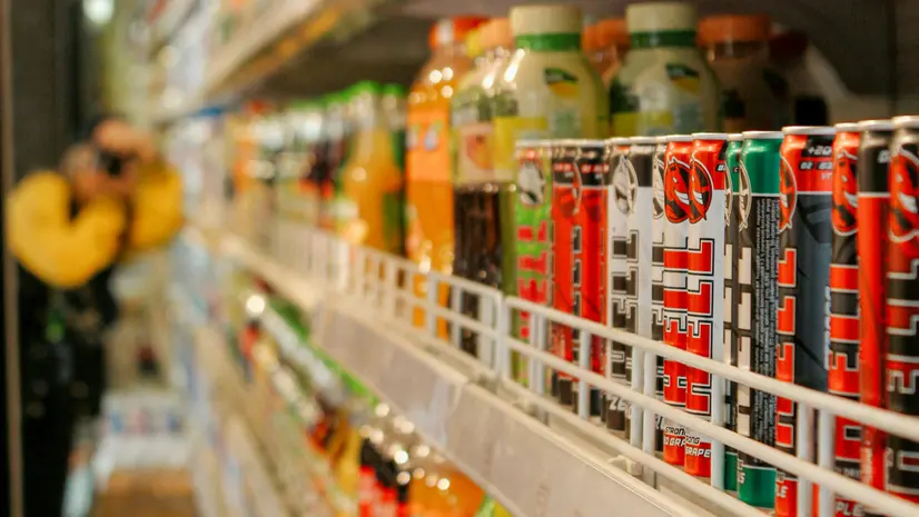 Alcolici in un supermercato