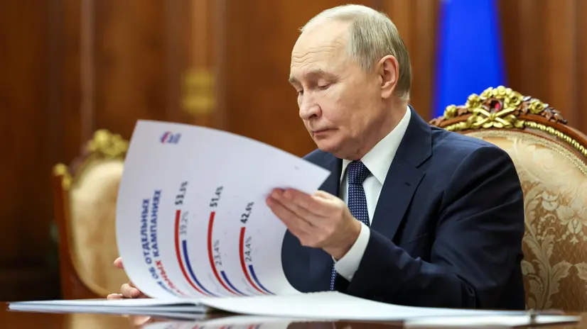 Il presidente russo Vladimir Putin - Foto Epa/Mikhail Metzel © www.giornaledibrescia.it