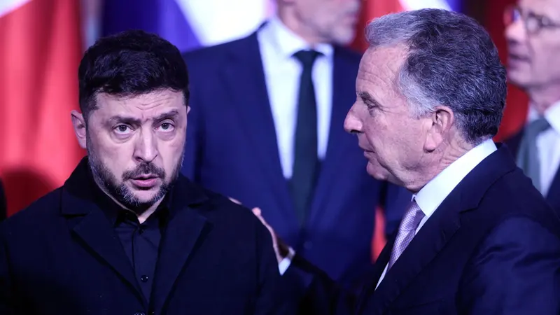 Zelensky e Witkoff a Berlino - Foto Epa/Markus Schreiber © www.giornaledibrescia.it